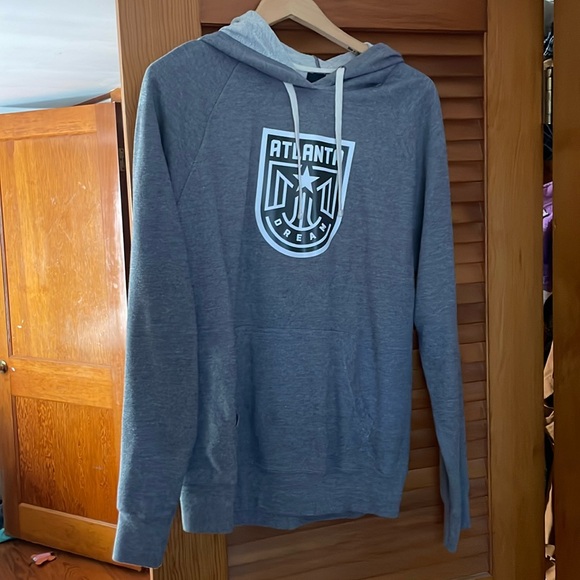 Women’s medium Atlanta Dream gray hoodie WNBA - Picture 1 of 4